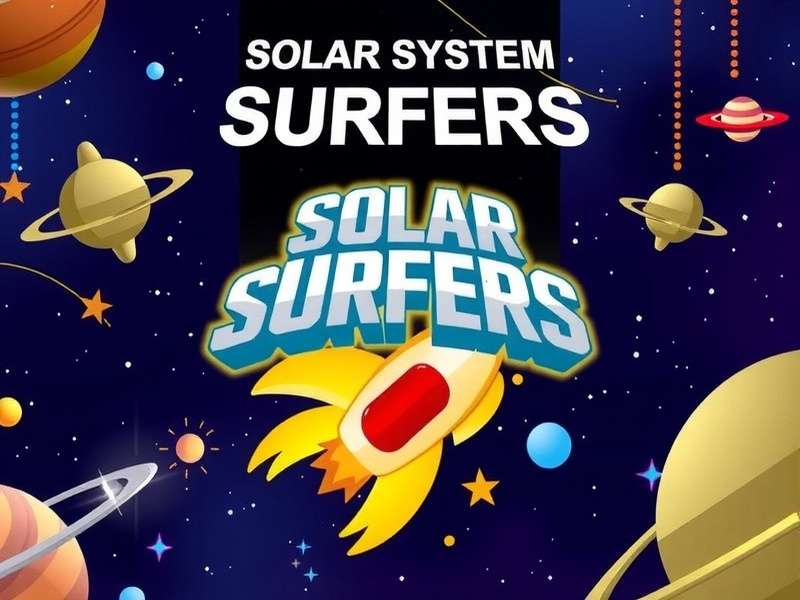 Solar System Surfers Game Banner
